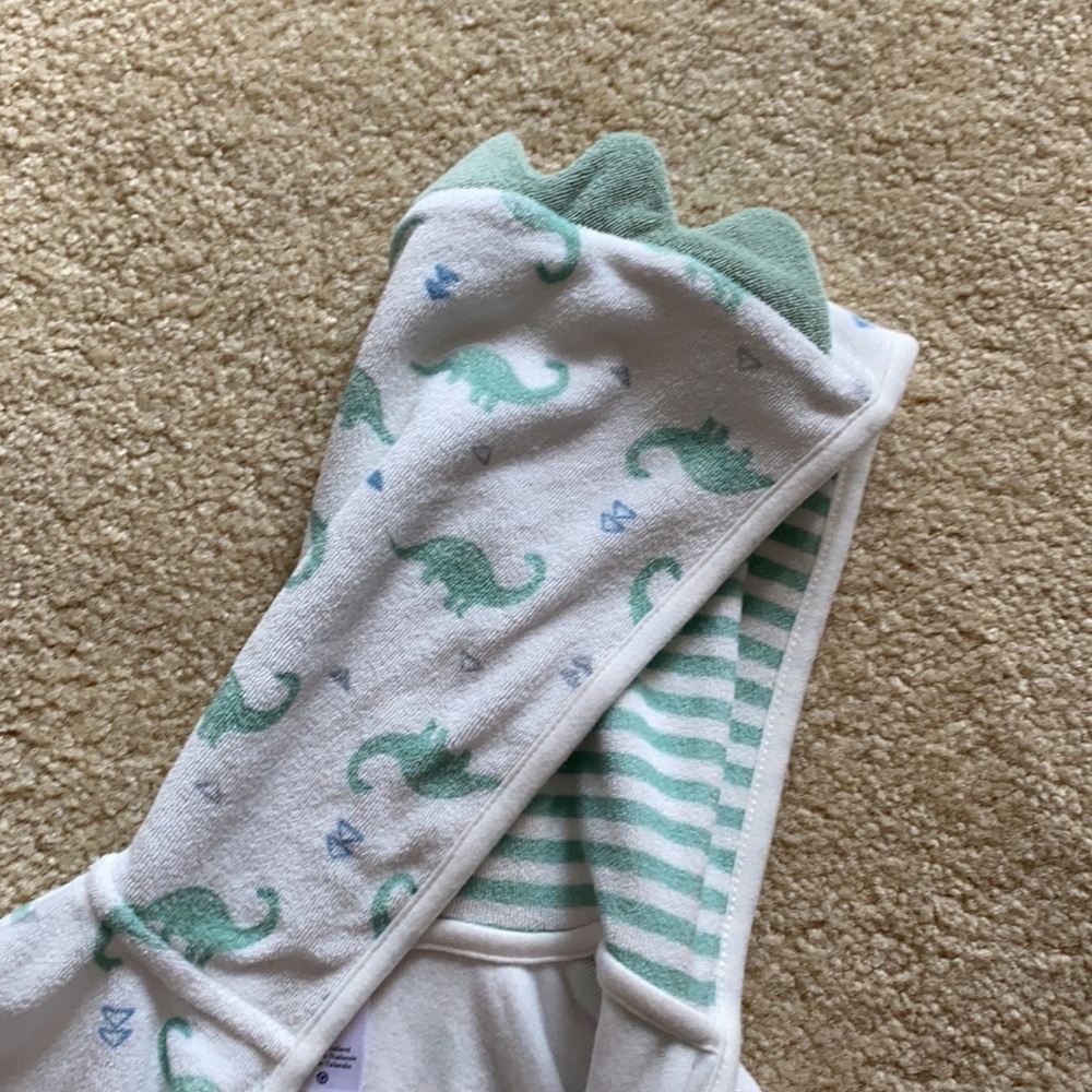 Dinosaur Baby Robe - Picture 2 of 4